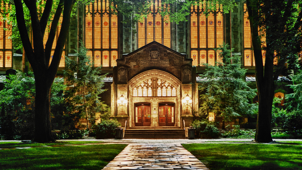 The Law Library in the early morning.