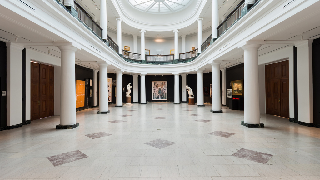 The University Museum of Art Apse named in honor of the Tisch family.