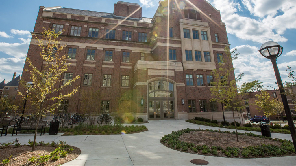 Outside of the Ford School of Public Policy.