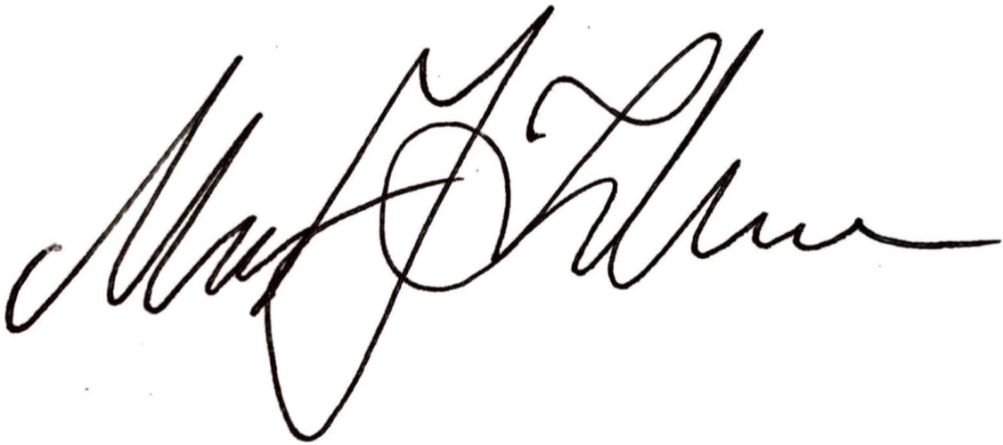 Magdalena Zaborowska signature