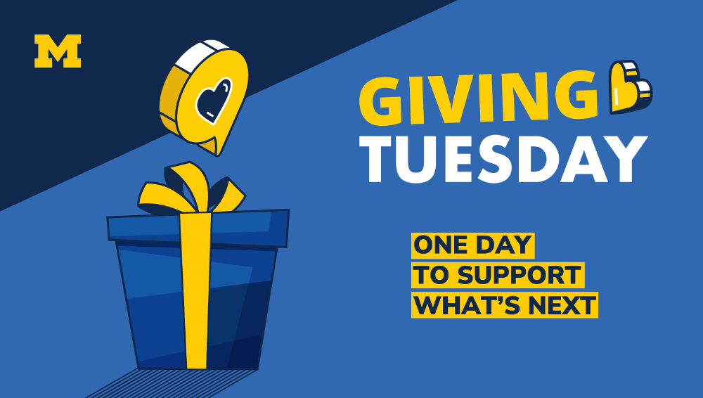 Giving Tuesday. One day to support what's next.