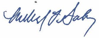 Michael Galaty signature