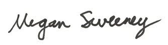 Megan Sweeney signature