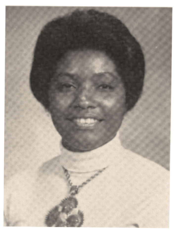 Canady’s yearbook photo from the 1975 edition of Aequanimitas. 