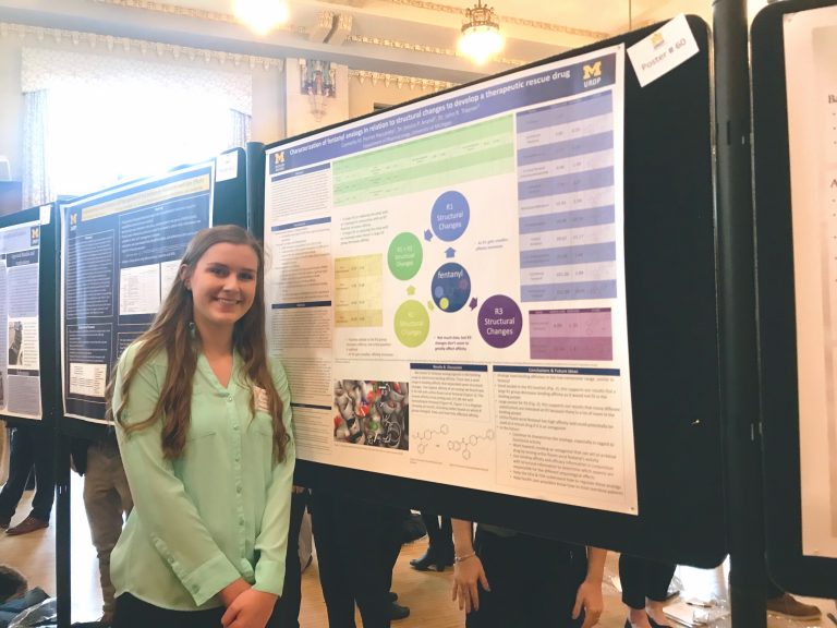 Carmelita at the 2019 Health Equity High School Summit.