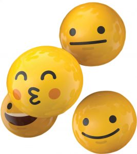Emoji facial expression icons.
