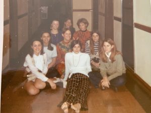 Jane and other girls in Stockwell dormitory.