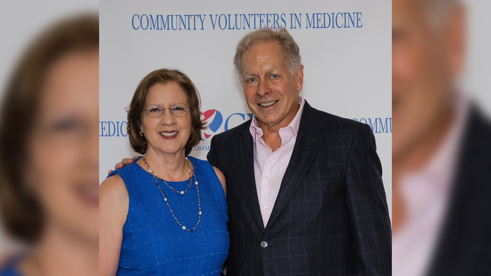 Michael and Nancy McLelland posing together.&nbsp;