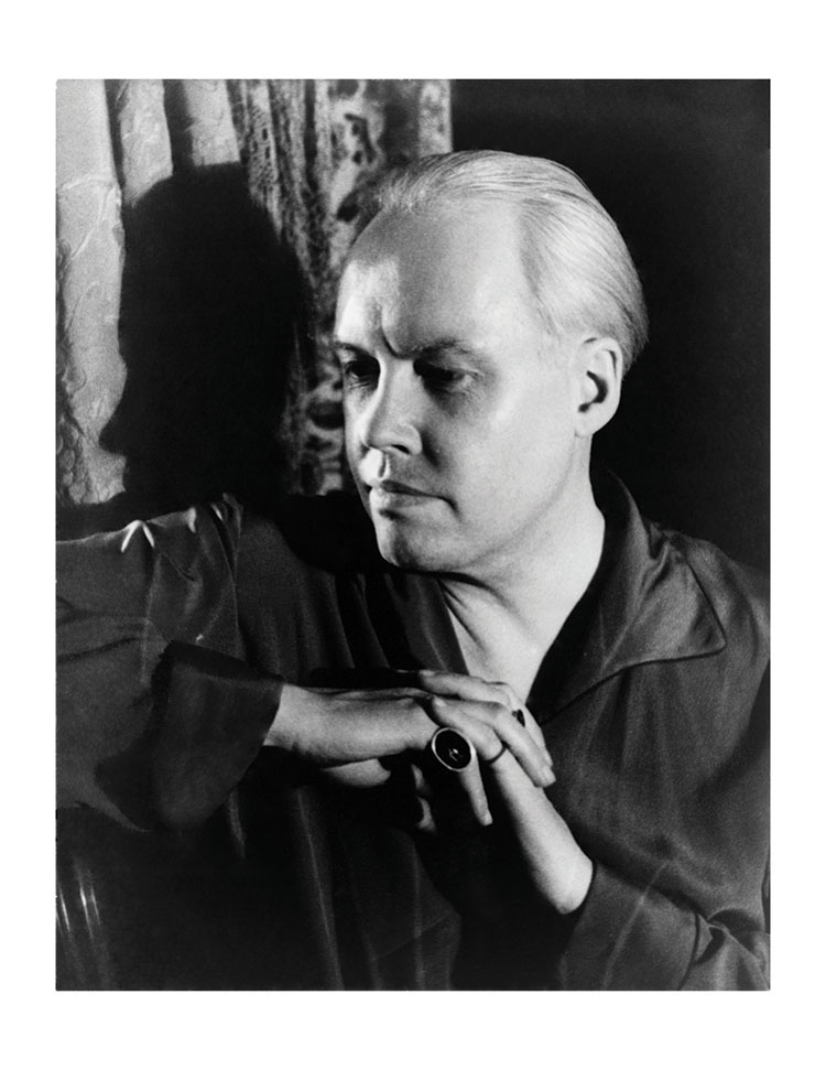 A self-portrait by the photographer and writer Carl Van Vechten.