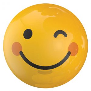 Winky face emoji.