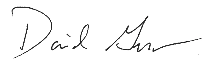 David Gerdes signature