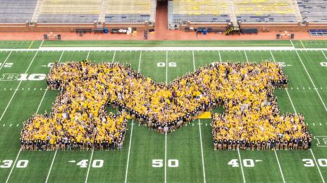 Block M created out of students at the Big House