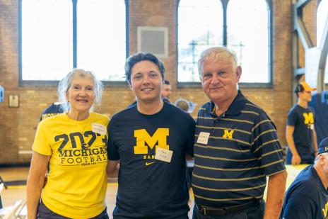 }Donors with their student scholarship recipient