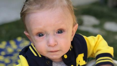 Miles in Maize & Blue