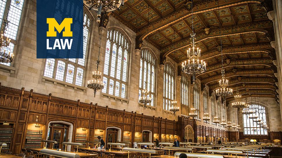 Reading Room at the University of Michigan Law School