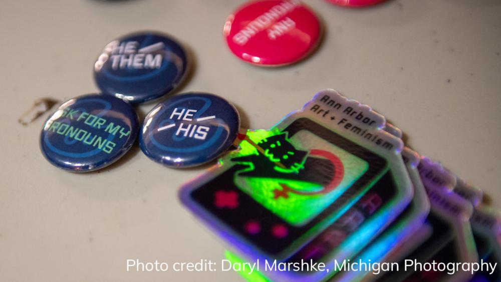 buttons with preferred prounouns
