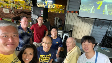 International Club watch party event