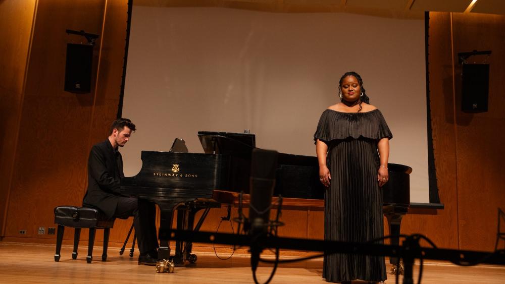 Brianna Robinson, 1st prize pre-professional performing with a pianist.